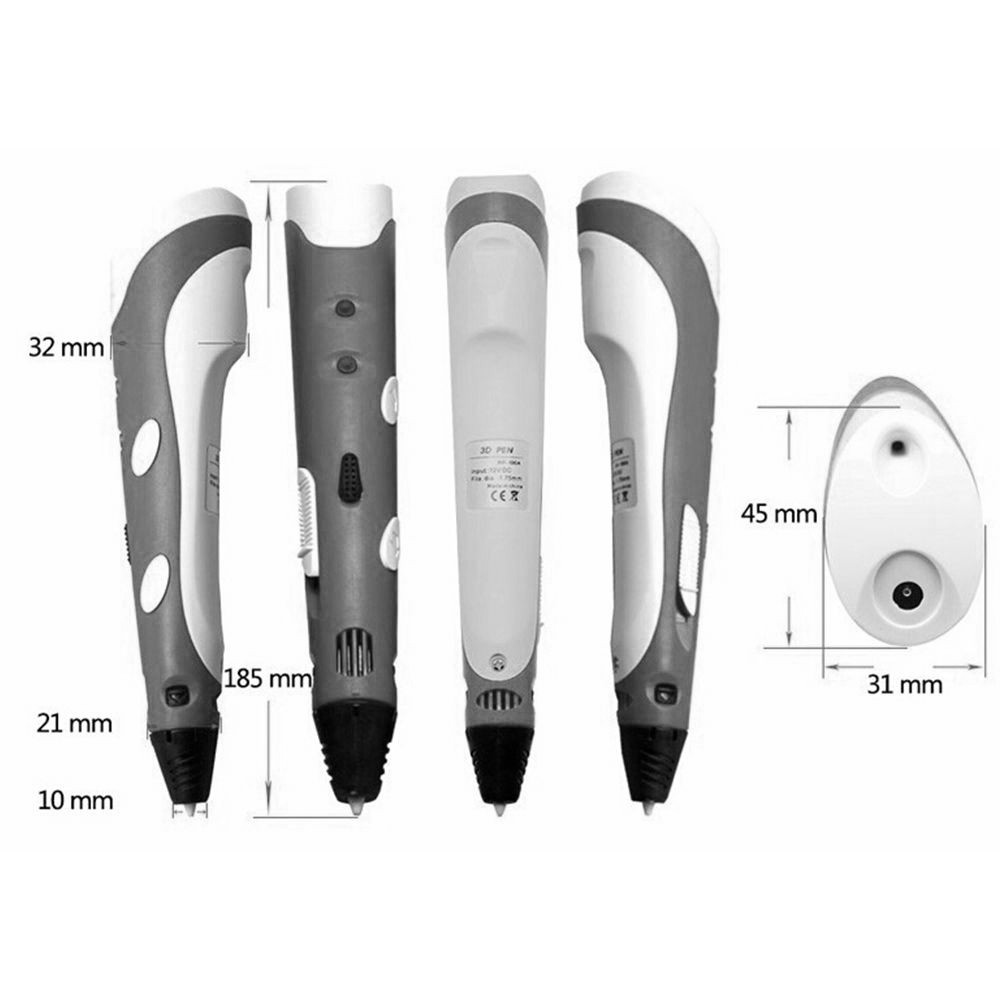 3D ручка Myriwell RP100A сіра - Зображення 5