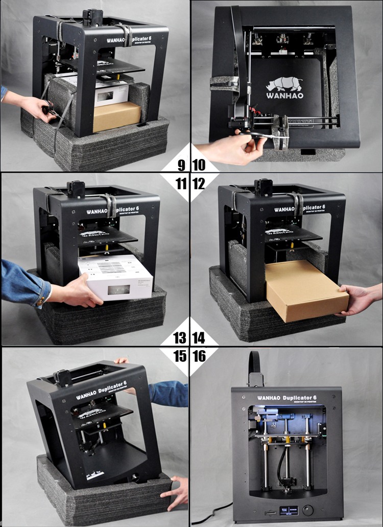 3D принтер Wanhao Duplicator 6 (D6) Plus - Зображення 24