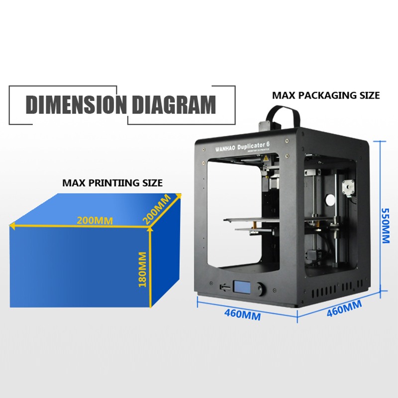 3D принтер Wanhao Duplicator 6 (D6) Plus - Зображення 21