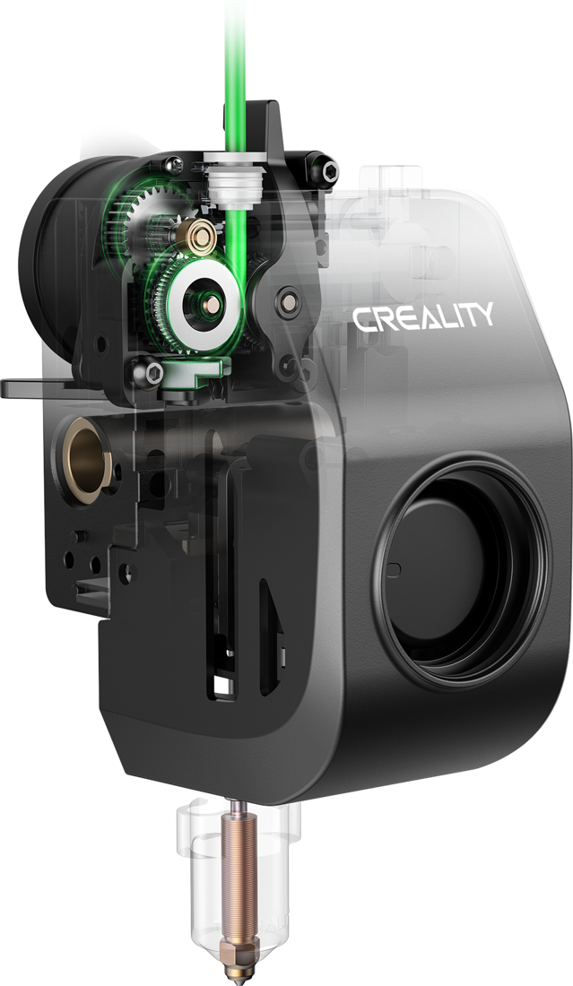 Екструдер Creality K2 SE у розрізі