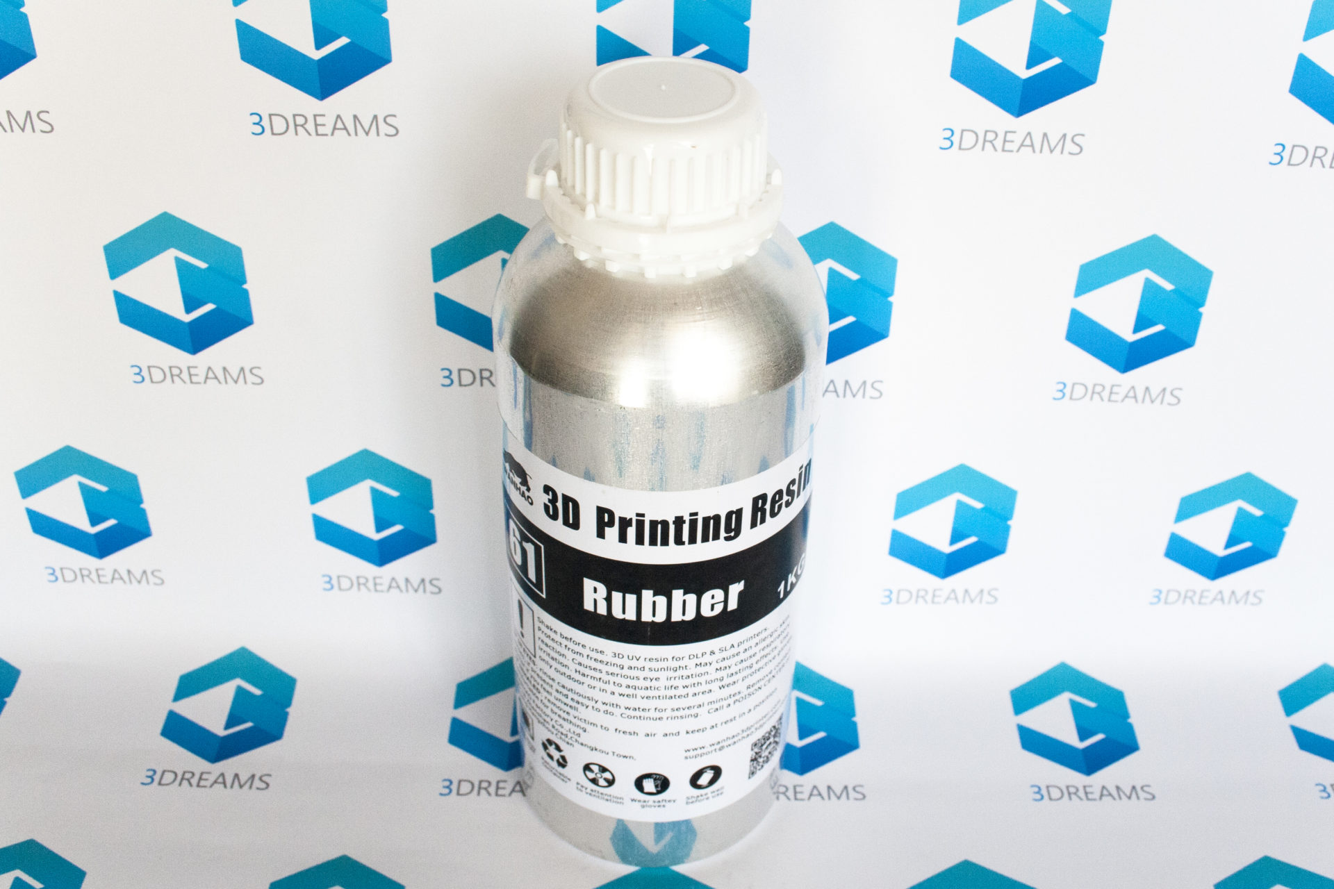 Фотополимерная смола Wanhao Rubber UV resin, 1л — изображение 5