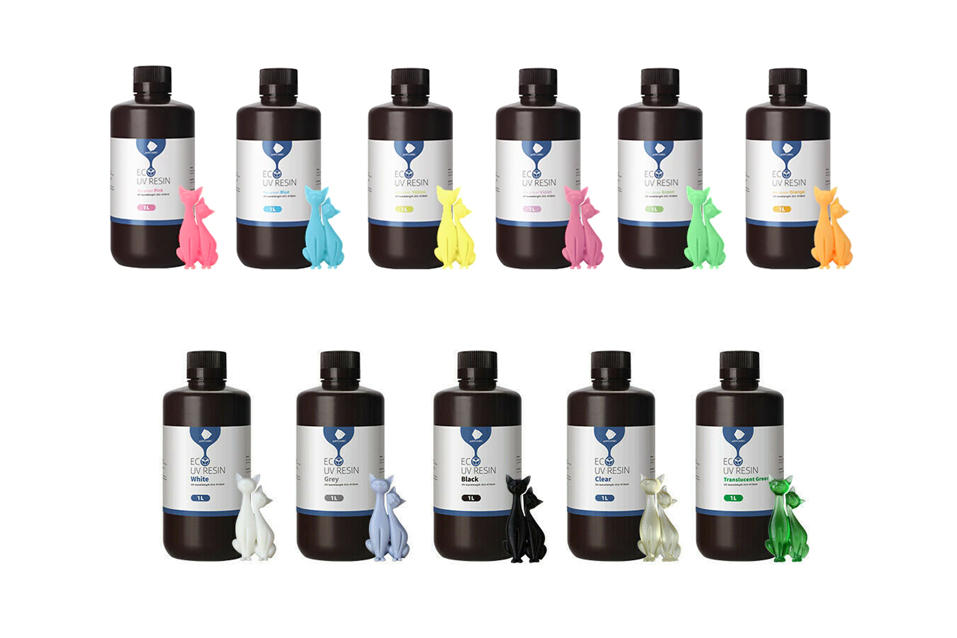 Экологичная фотополимерная смола Anycubic UV resin, ECO 1л — изображение 3