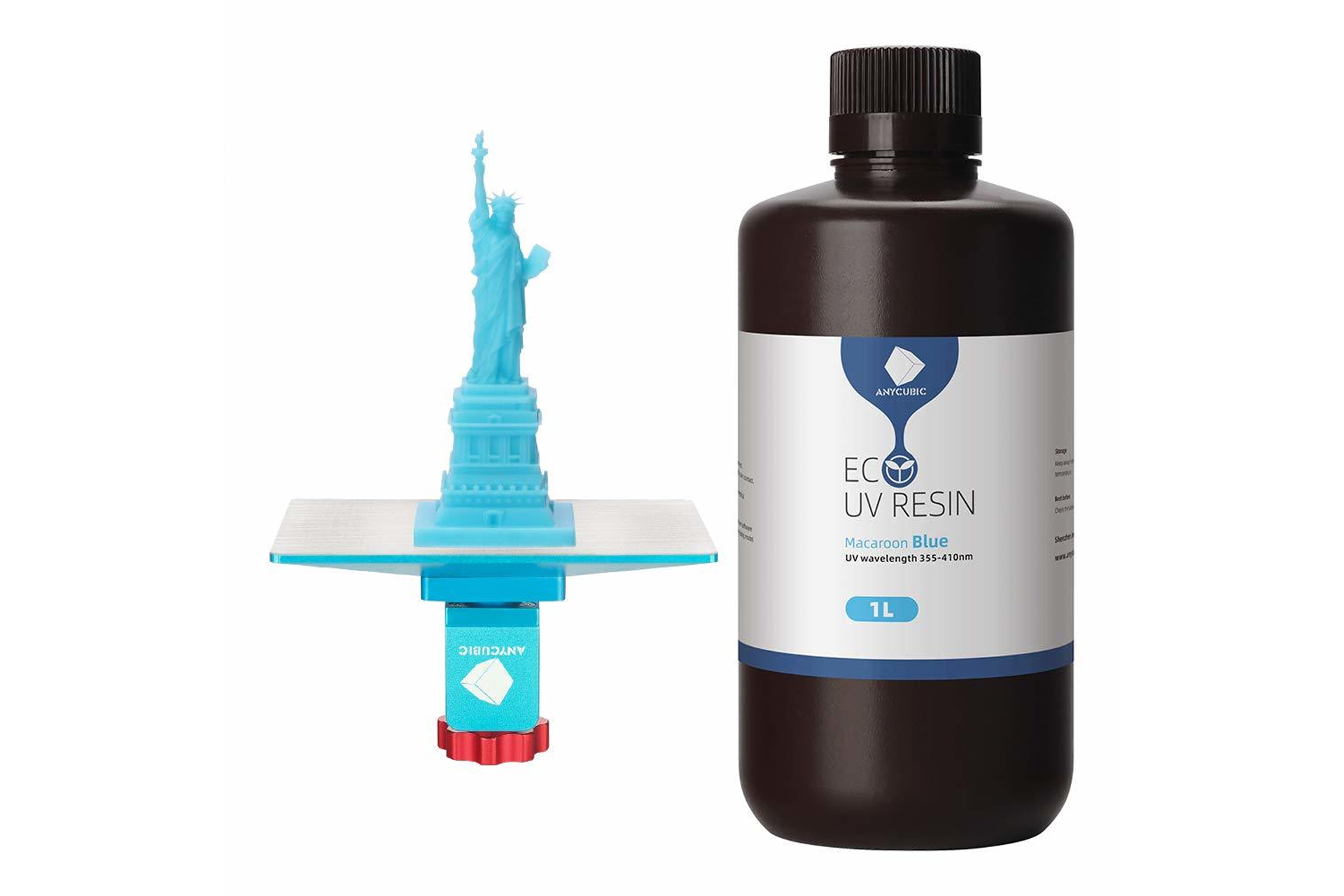 Экологичная фотополимерная смола Anycubic UV resin, ECO 1л — изображение 9