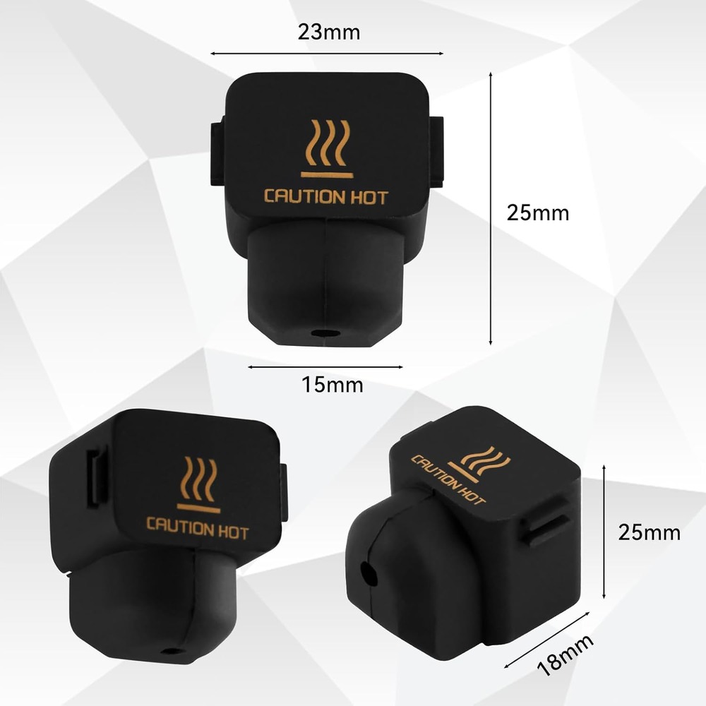 Термозащитный силиконовый чехол (носок) для хотэнда Bambu Lab A1 Mini — изображение 4