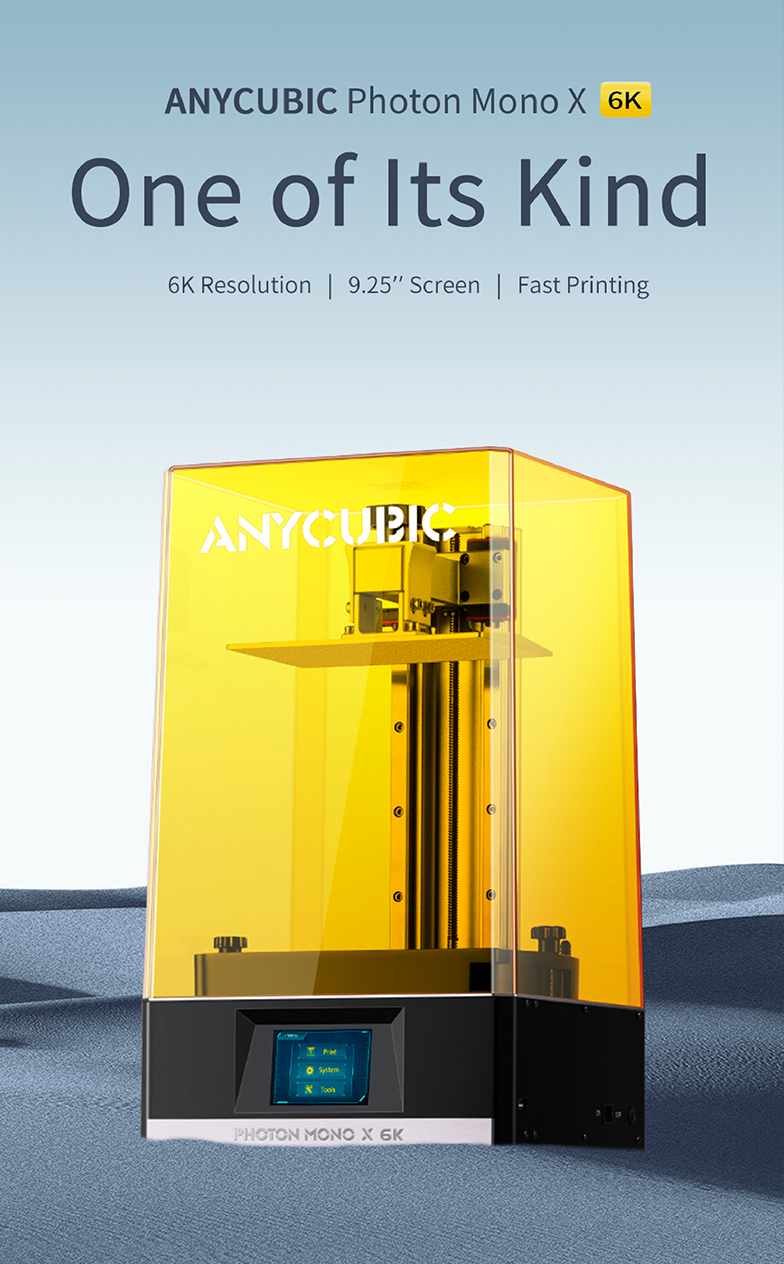 Anycubic Photon Mono X 6K LCD 3D принтер | 3Dreams