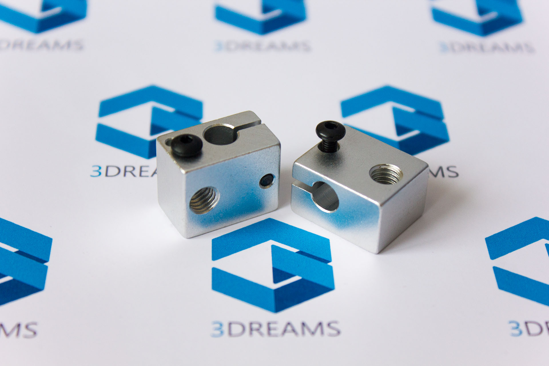 Алюминиевый нагревательный блок E3D V6 для 3D принтера — изображение 6