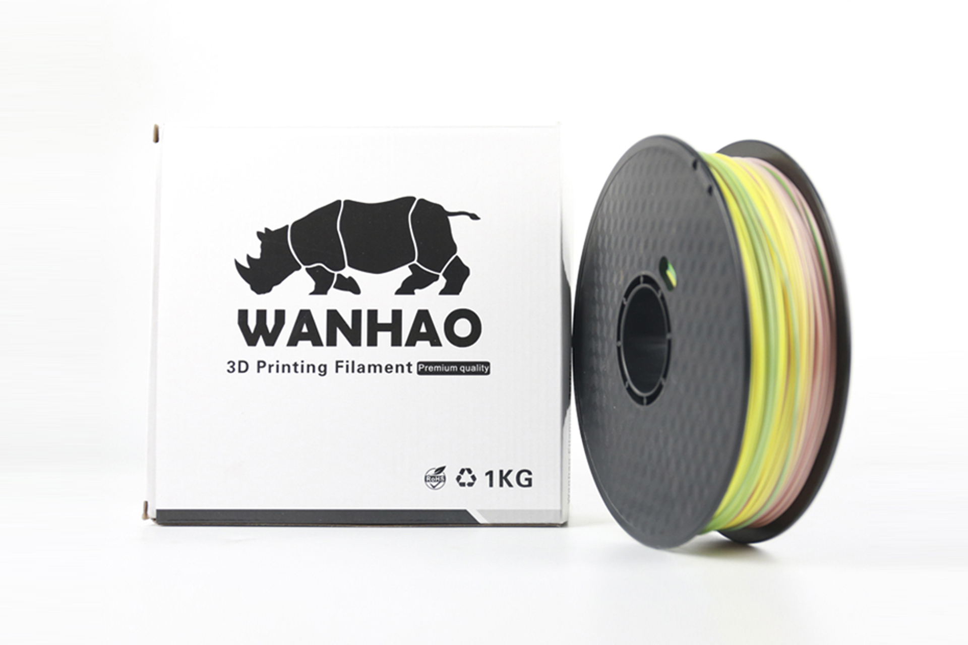 PLA Rainbow градиент пластик Wanhao, 1 кг — изображение 2