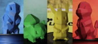 3D печать покемонов — выберите своего покемона
